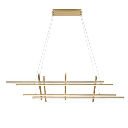 Ondaluce - Ρυθμιζόμενος LED πολυέλαιος με καλώδιο MOVIDA LED/114W/230V σε χρυσό