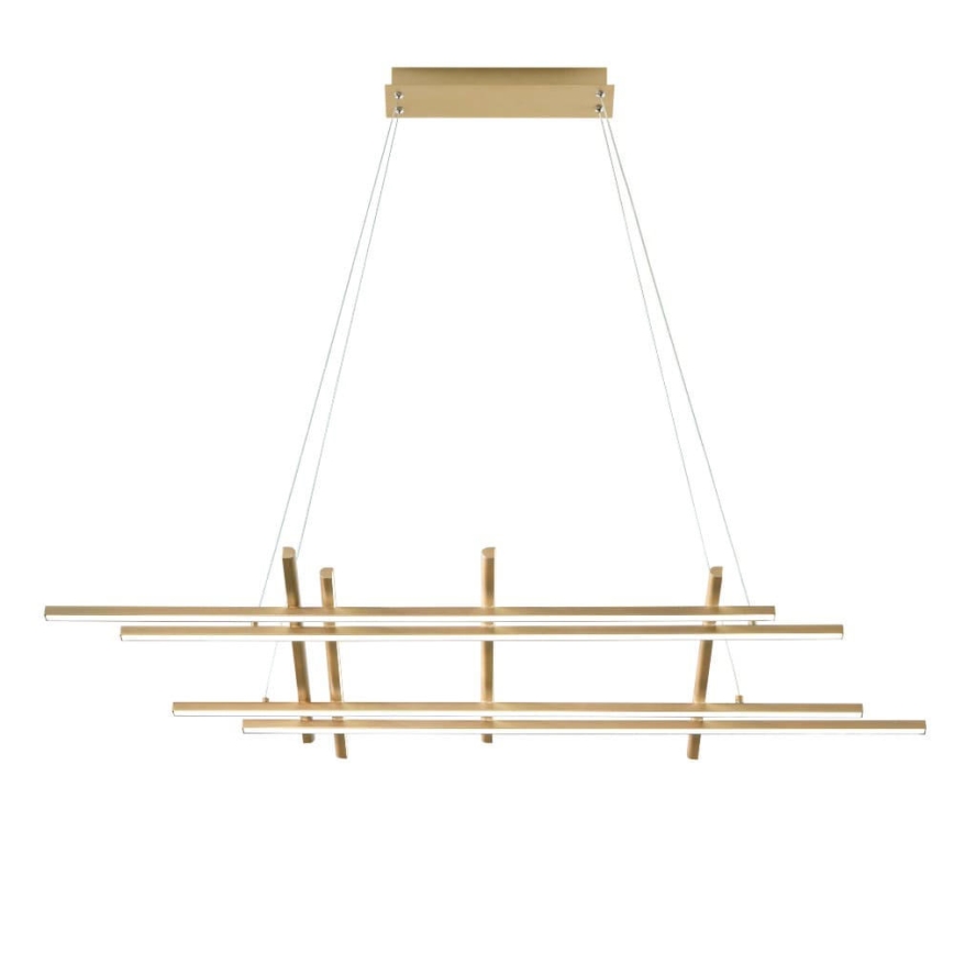 Ondaluce - Ρυθμιζόμενος LED πολυέλαιος με καλώδιο MOVIDA LED/114W/230V σε χρυσό