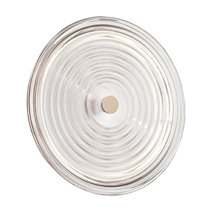 Ondaluce - Επιτοίχιο φωτιστικό JOKEY LED/10W/230V χρυσό/διάφανο