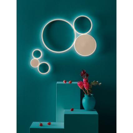 Ondaluce - Επιτοίχιο φωτιστικό LED POIS LED/20W/230V χρυσό