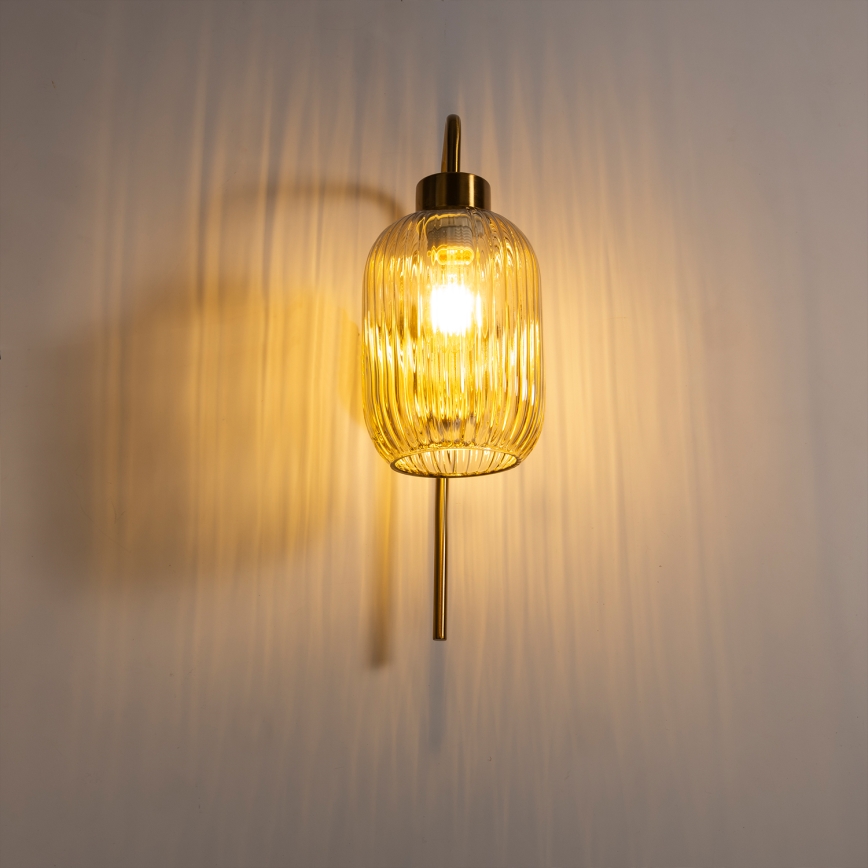 ONLI - Απλίκα DOROTY 1xE27/15W/230V ορείχαλκος