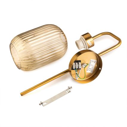 ONLI - Απλίκα DOROTY 1xE27/15W/230V ορείχαλκος