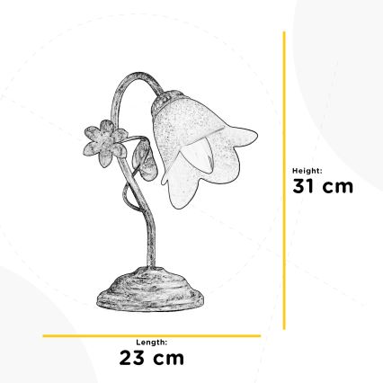 ONLI - Eπιτραπέζια λάμπα BOTTON DORO 1xE14/6W/230V