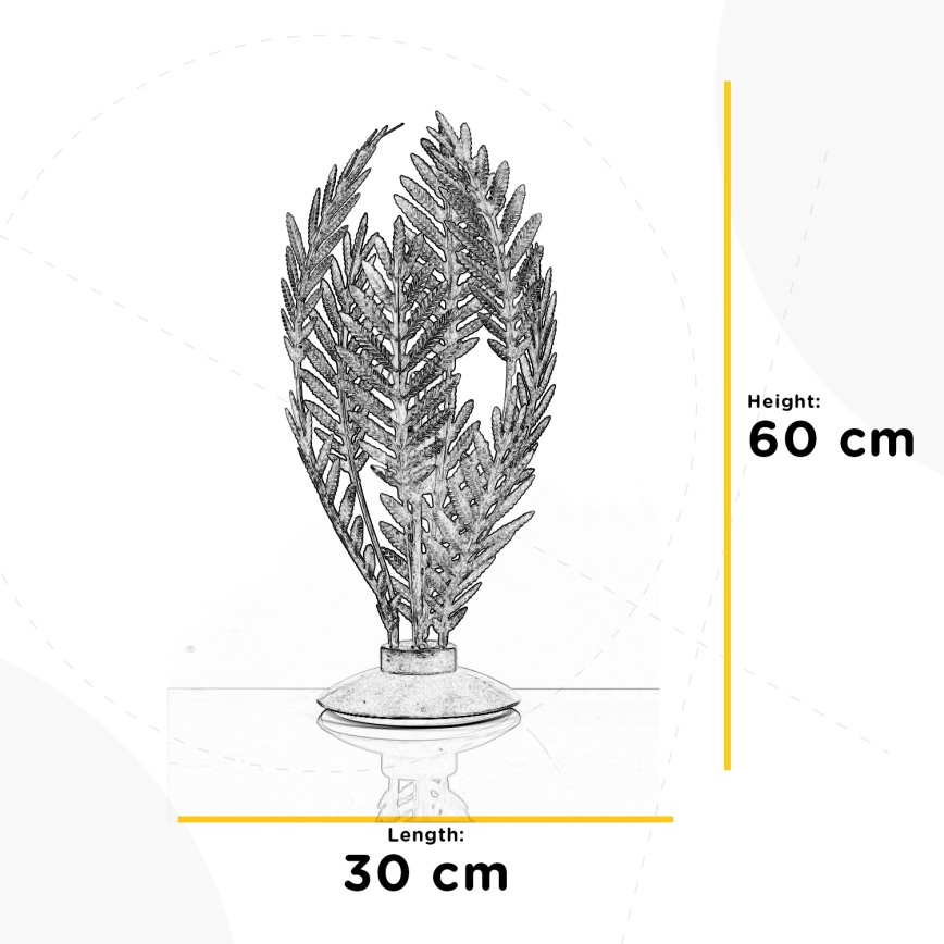 ONLI - Eπιτραπέζια λάμπα FELCE 1xE27/22W/230V 60 cm κρεμ