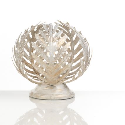 ONLI - Eπιτραπέζια λάμπα FELCE 1xE27/22W/230V διάμετρος 25 cm κρεμ