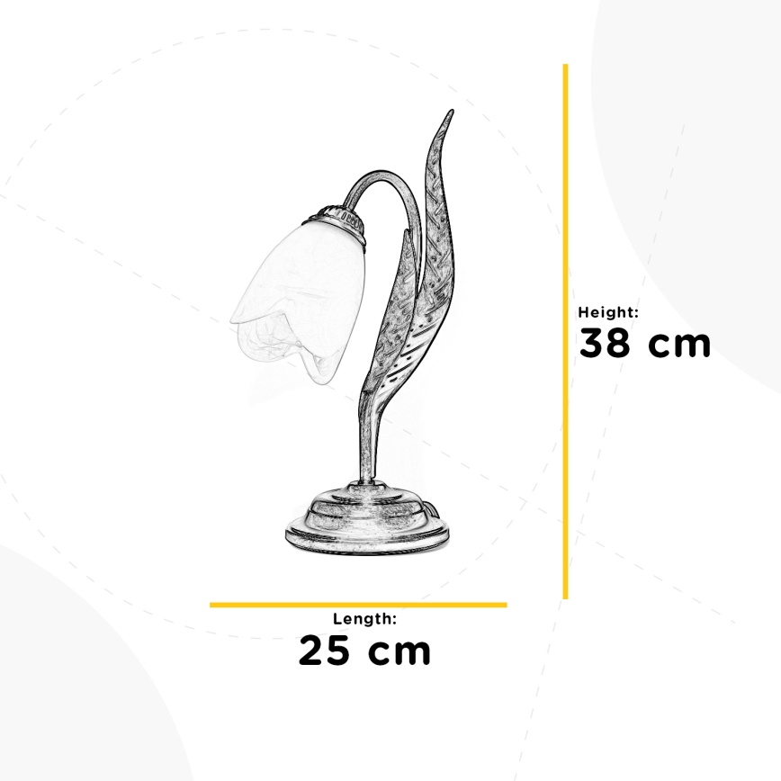 ONLI - Eπιτραπέζια λάμπα SONIA 1xE14/6W/230V