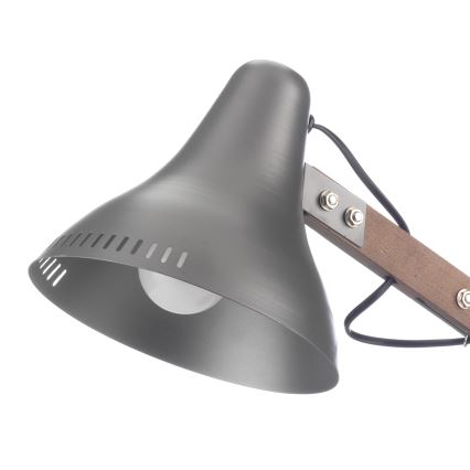 ONLI - Eπιτραπέζιο φωτιστικό ARCHITETTO 1xE27/22W/230V 62 cm γκρι/καφέ