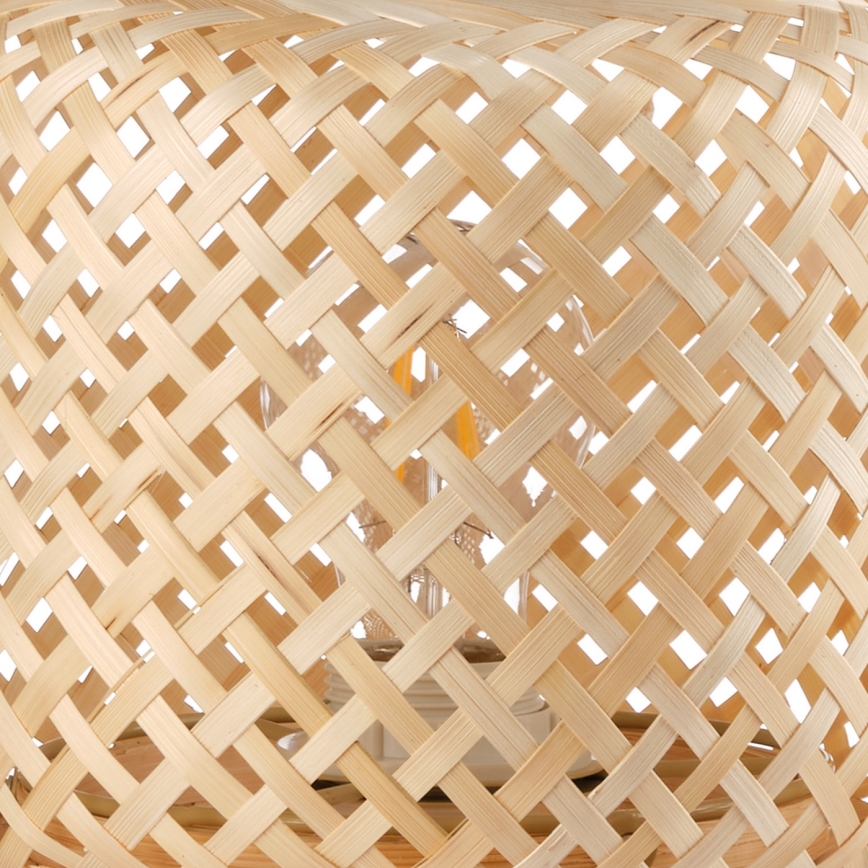 ONLI - Eπιτραπέζιο φωτιστικό BAMBOO 1xE27/22W/230V μπαμπού