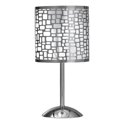 ONLI - Eπιτραπέζιο φωτιστικό BRUCE 1xE27/15W/230V 40 cm ματ χρώμιο