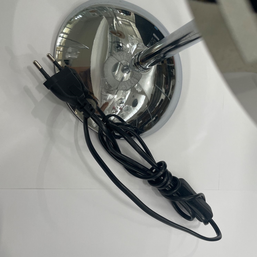 ONLI - Eπιτραπέζιο φωτιστικό BRUCE 1xE27/15W/230V 40 cm ματ χρώμιο