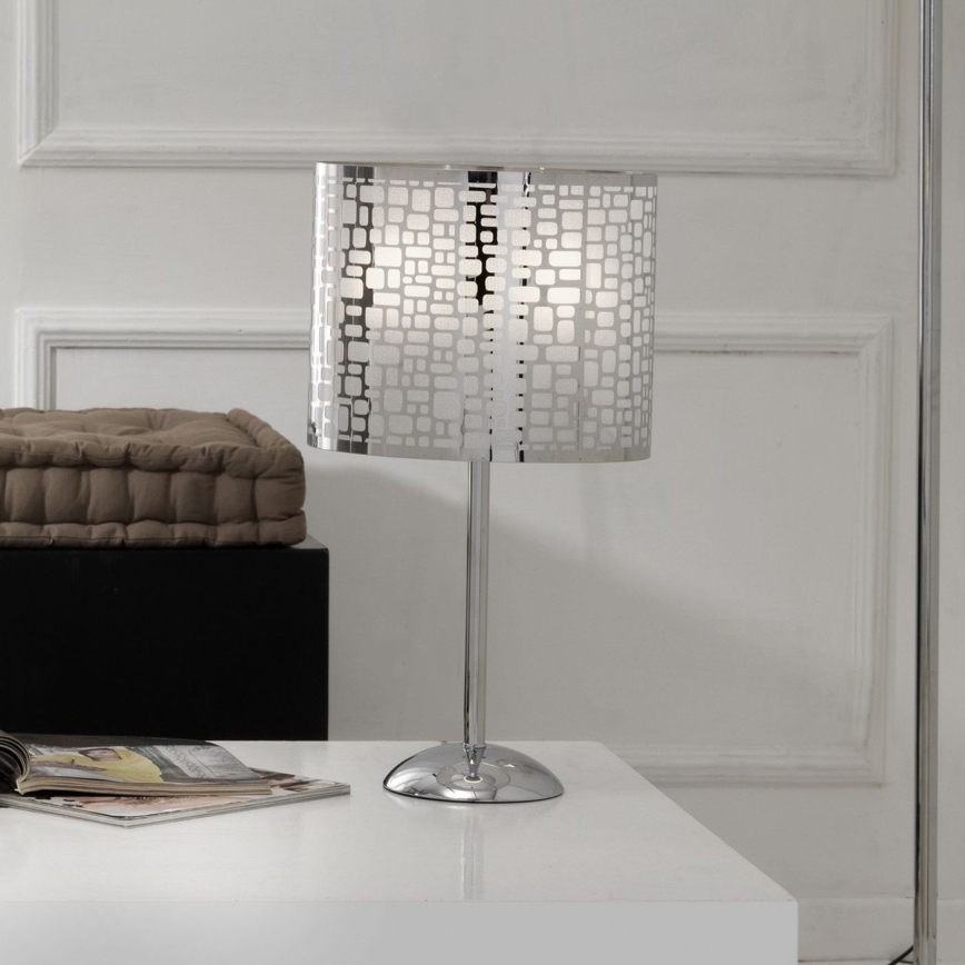 ONLI - Eπιτραπέζιο φωτιστικό BRUCE 1xE27/15W/230V 52 cm ματ χρώμιο