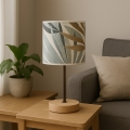 ONLI - Eπιτραπέζιο φωτιστικό FLORA 1xE27/22W/230V 28 cm πράσινο/χρυσό