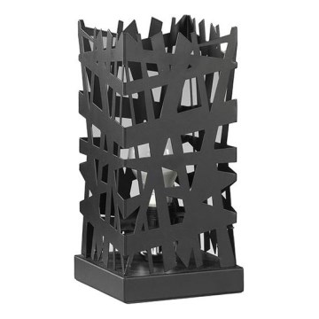 ONLI - Eπιτραπέζιο φωτιστικό FORESTA 1xE27/15W/230V 29 cm μαύρο