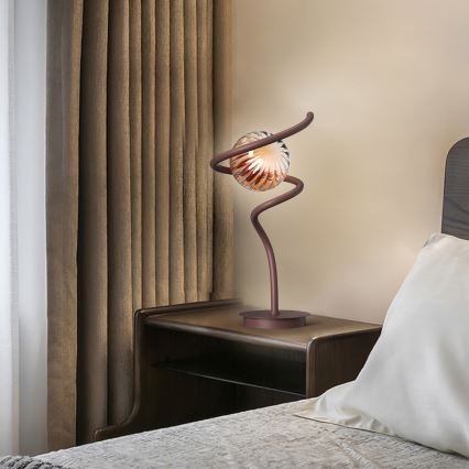 ONLI - Eπιτραπέζιο φωτιστικό FRIDA 1xG9/10W/230V 42 cm χαλκός