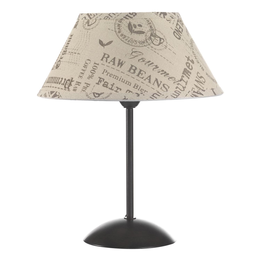 ONLI - Eπιτραπέζιο φωτιστικό MAIDA 1xE27/15W/230V 38 cm καφέ