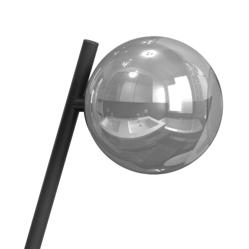 ONLI - Eπιτραπέζιο φωτιστικό PALOMA 1xG9/10W/230V 38,5 cm μαύρο/φιμέ