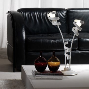 ONLI - Eπιτραπέζιο φωτιστικό ZOE 2xE14/6W/230V 65 cm λευκό