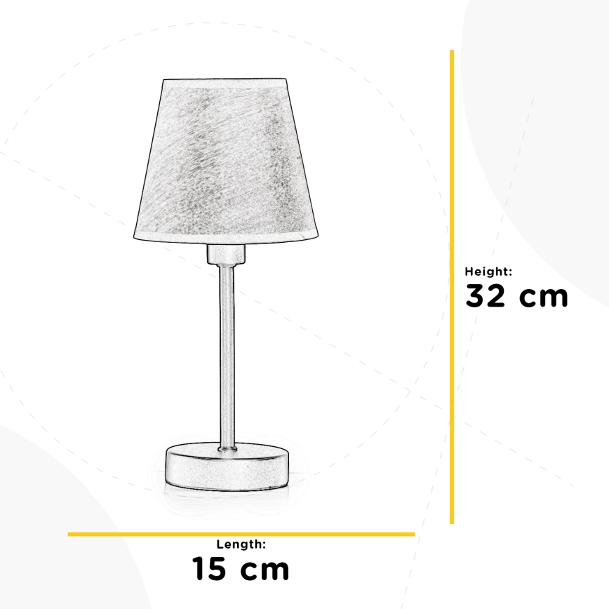 ONLI - Eπιτραπέζια λάμπα ASIA 1xE14/6W/230V 32 cm