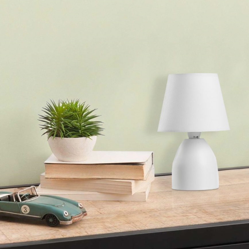 ONLI - Eπιτραπέζια λάμπα NANO 1xE14/6W/230V λευκό 19 cm