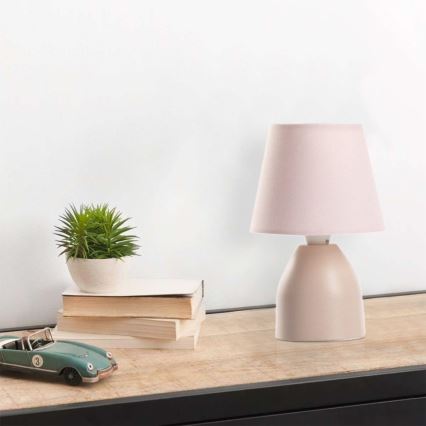ONLI - Eπιτραπέζια λάμπα NANO 1xE14/6W/230V ροζ 19 cm