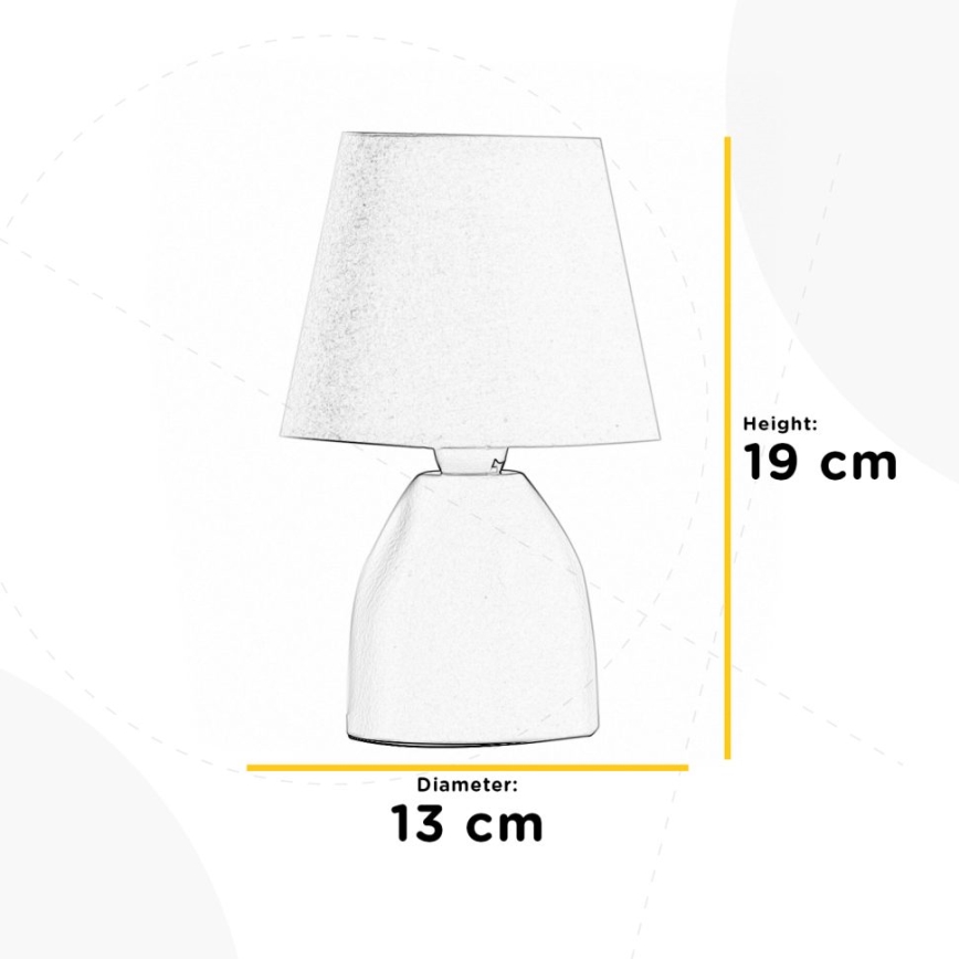 ONLI - Eπιτραπέζια λάμπα NANO 1xE14/6W/230V ροζ 19 cm