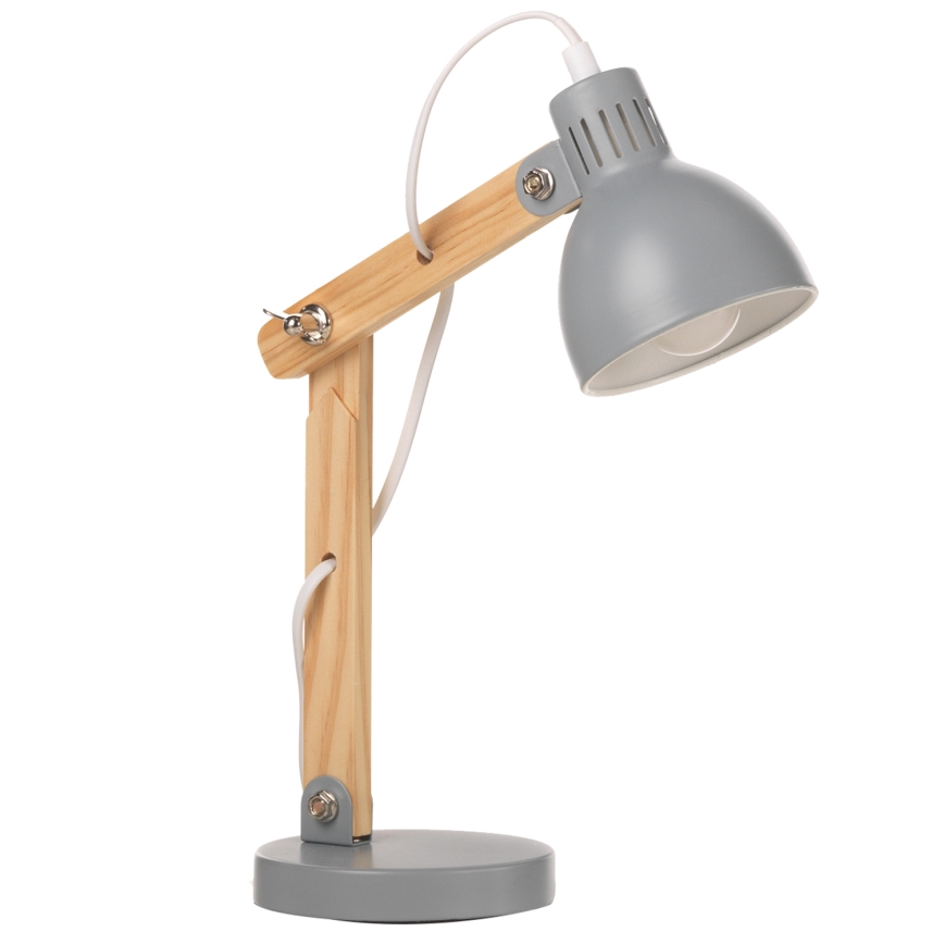 ONLI - Eπιτραπέζια λάμπα NORA 1xE14/6W/230V γκρι