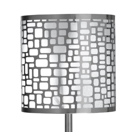 ONLI - Eπιτραπέζιο φωτιστικό BRUCE 1xE27/15W/230V 40 cm ματ χρώμιο