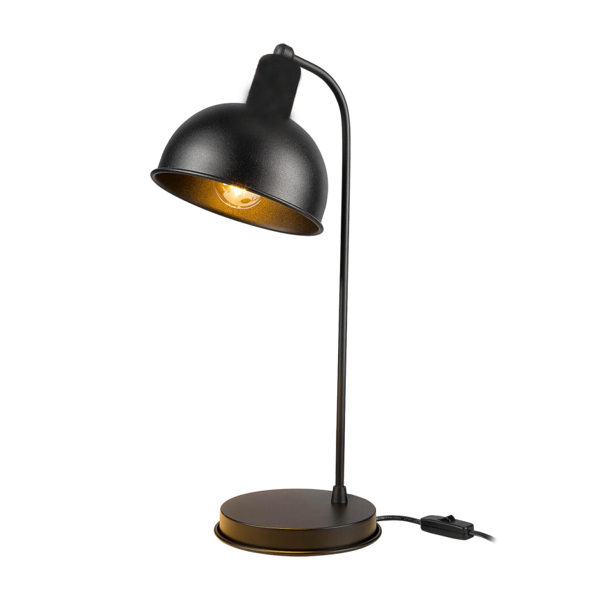 ONLI - Eπιτραπέζιο φωτιστικό ISTANBUL 1xE27/22W/230V 50 cm μαύρο