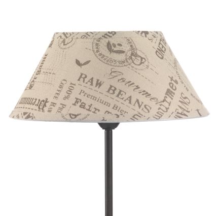 ONLI - Eπιτραπέζιο φωτιστικό MAIDA 1xE27/15W/230V 38 cm καφέ