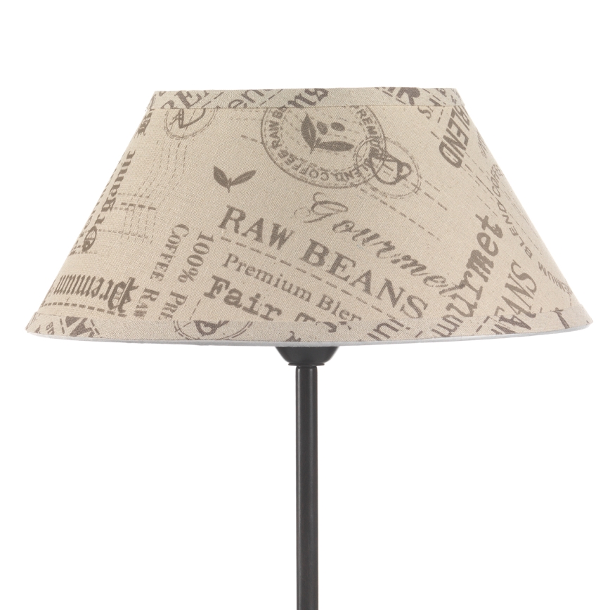 ONLI - Eπιτραπέζιο φωτιστικό MAIDA 1xE27/15W/230V 38 cm καφέ