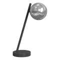 ONLI - Eπιτραπέζιο φωτιστικό PALOMA 1xG9/10W/230V 38,5 cm μαύρο/φιμέ