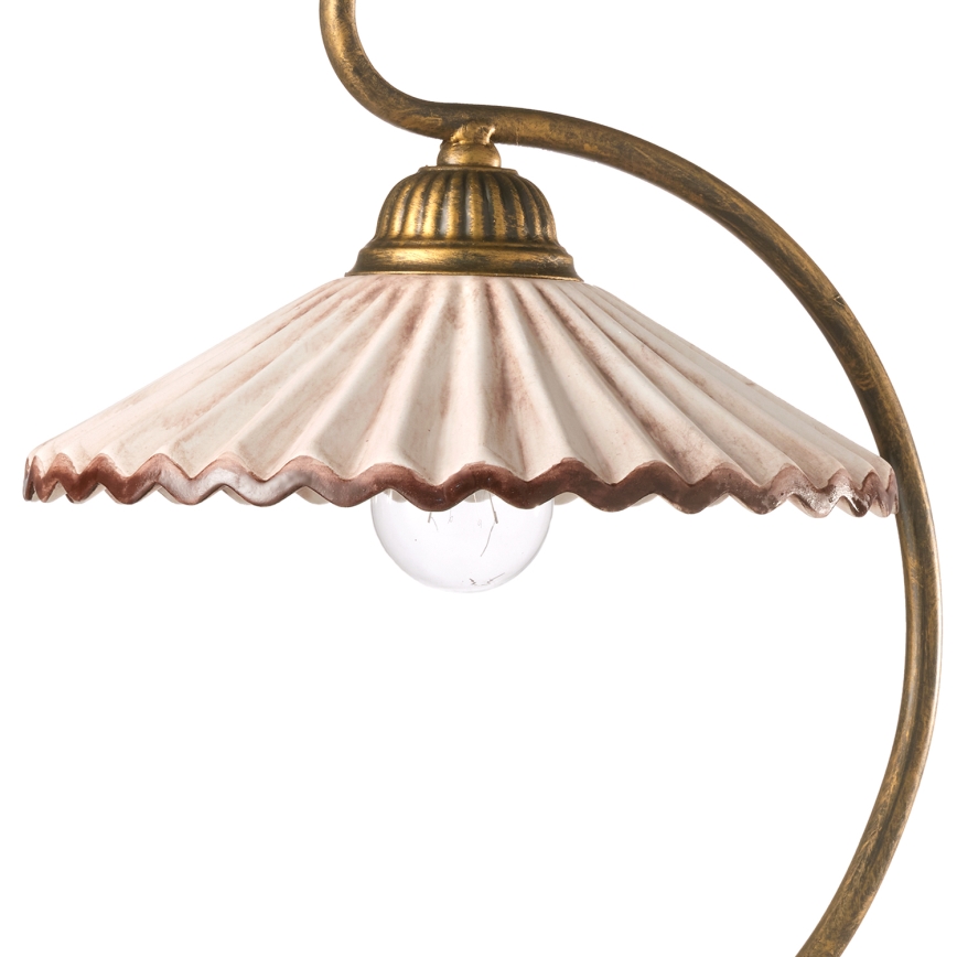 ONLI - Eπιτραπέζιο φωτιστικό ROSINA 1xE14/6W/230V μπρονζέ