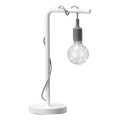 ONLI - Eπιτραπέζιο φωτιστικό WIRE 1xE27/15W/230V 50 cm γκρι/λευκό