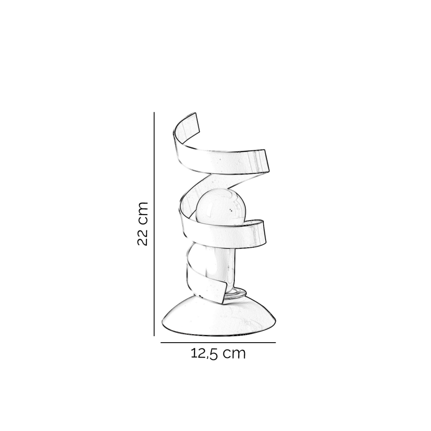 ONLI - Eπιτραπέζιο φωτιστικό ZOE 1xE14/6W/230V 22 cm λευκό