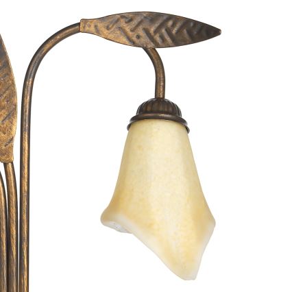 ONLI - Φωτιστικό τοίχου ALGA 3xE14/6W/230V μπρονζέ