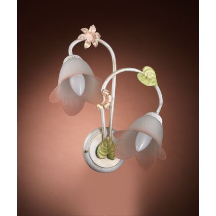 ONLI - Φωτιστικό τοίχου BOTTON DORO 2xE14/6W/230V