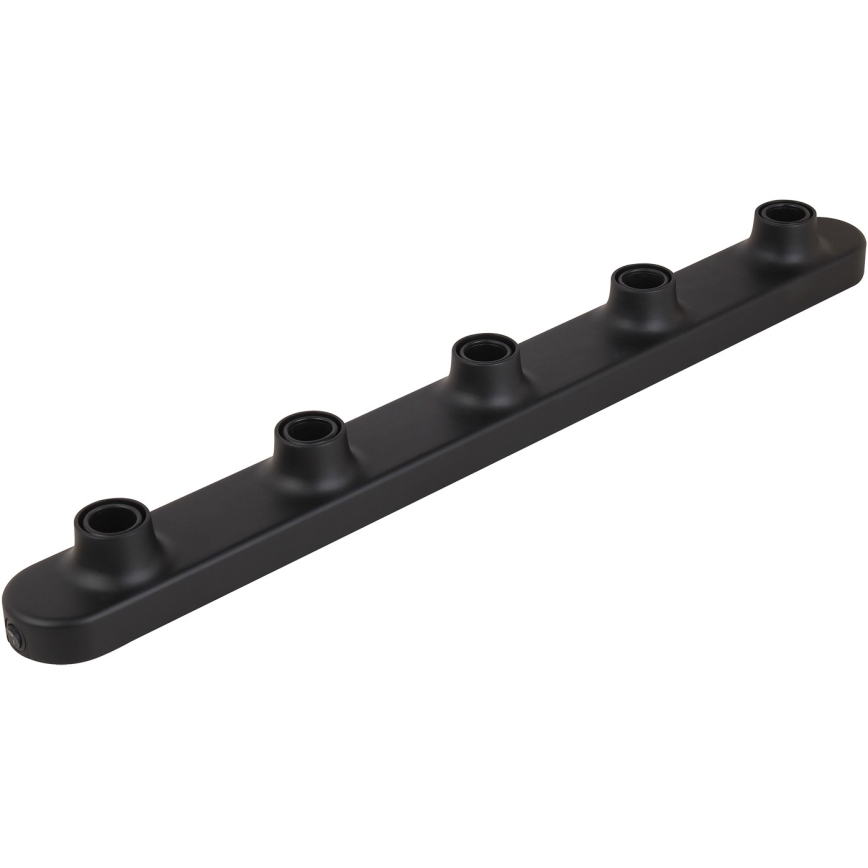 ONLI - Φωτιστικό τοίχου HOLLYWOOD 5xE14/6W/230V μαύρο