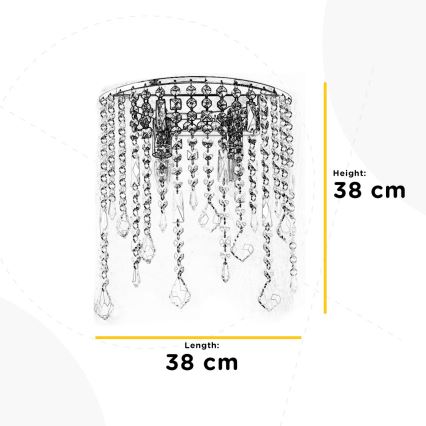 ONLI - Φωτιστικό τοίχου LAILA 2xE14/10W/230V