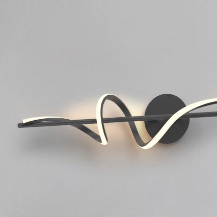 ONLI - Φωτιστικό τοίχου LED TWIST LED/25W/230V 4000K μαύρο