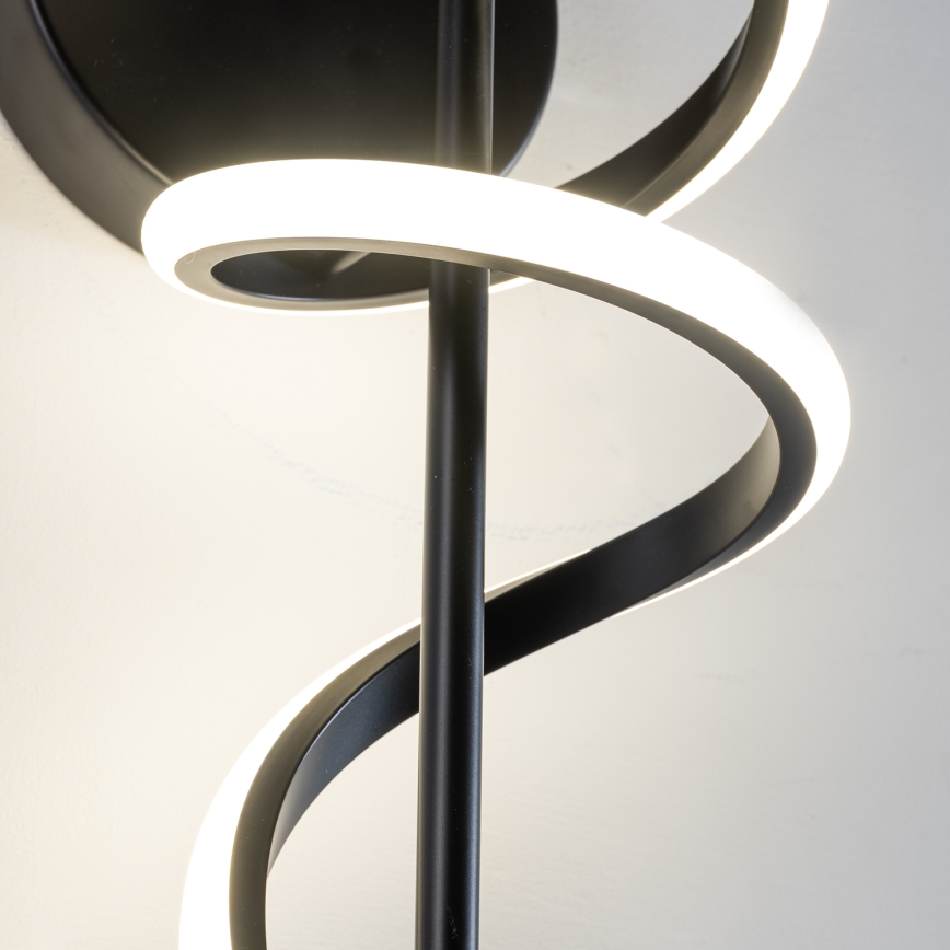 ONLI - Φωτιστικό τοίχου LED TWIST LED/25W/230V 4000K μαύρο