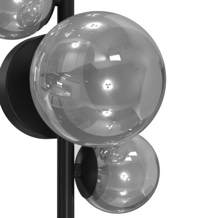 ONLI - Φωτιστικό τοίχου PALOMA 3xG9/10W/230V μαύρο/φιμέ