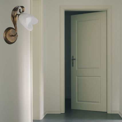 ONLI - Φωτιστικό τοίχου SONIA 1xE14/6W/230V μπρονζέ