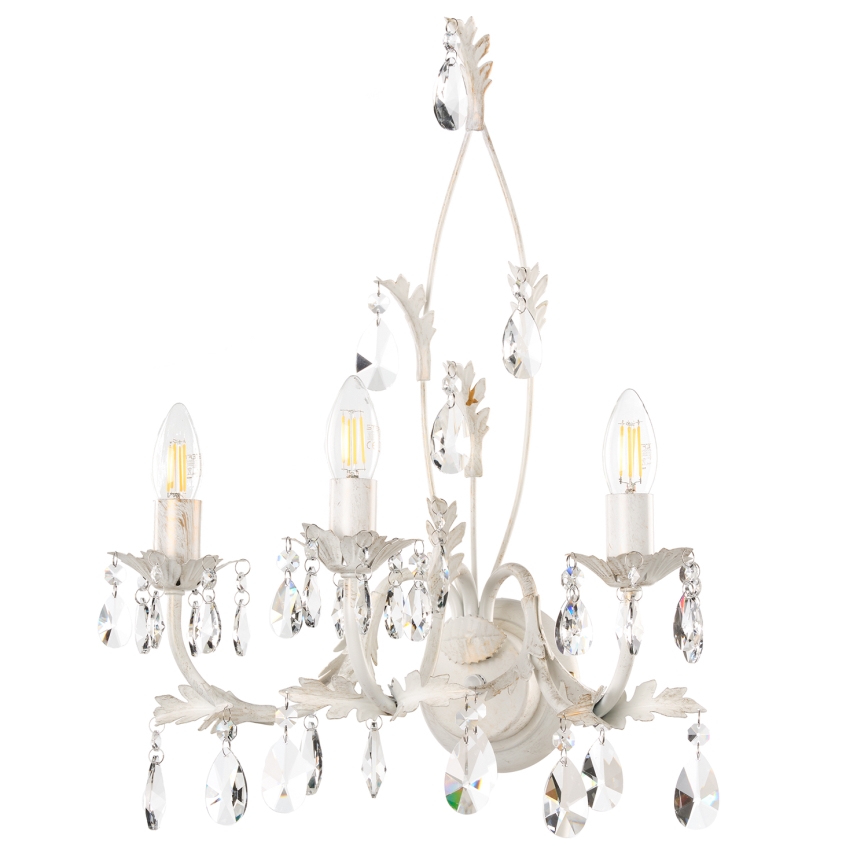 ONLI - Φωτιστικό τοίχου TERESA 3xE14/6W/230V λευκό