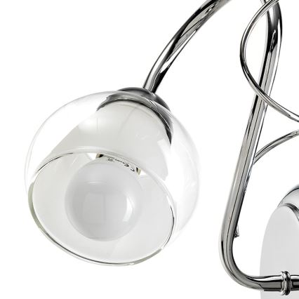 ONLI - Φωτιστικό τοίχου WENDY 1xE14/6W/230V γυαλιστερό χρώμιο