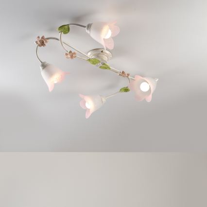 ONLI - Φωτιστικό οροφής BOTTON DORO 4xE14/6W/230V