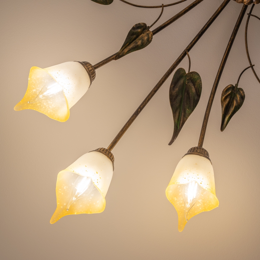 ONLI - Φωτιστικό οροφής MIRANDA 6xE14/6W/230V