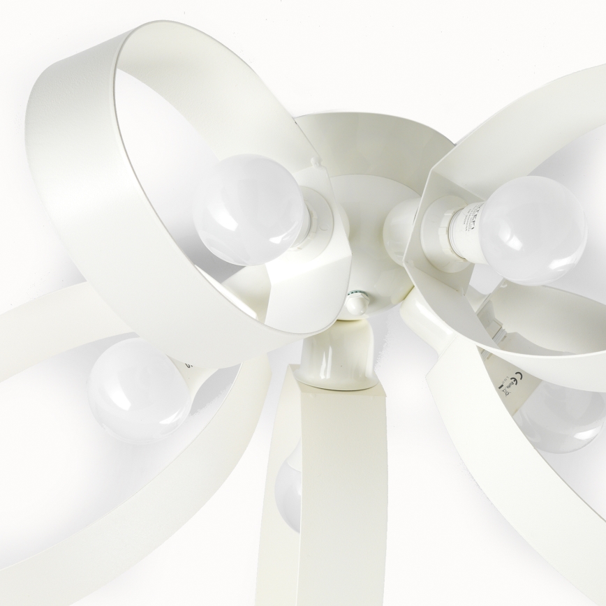 ONLI - Φωτιστικό οροφής SERENA 5xE14/6W/230V λευκό