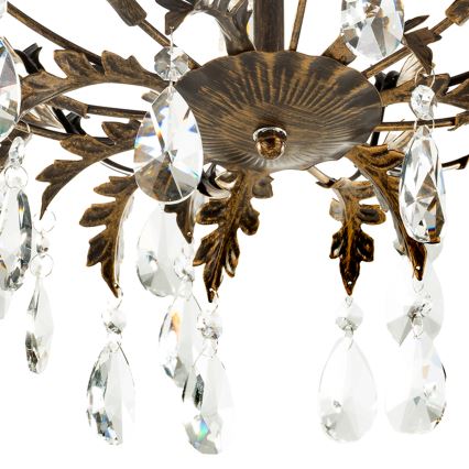 ONLI - Φωτιστικό οροφής TERESA 3xE14/6W/230V μπρονζέ