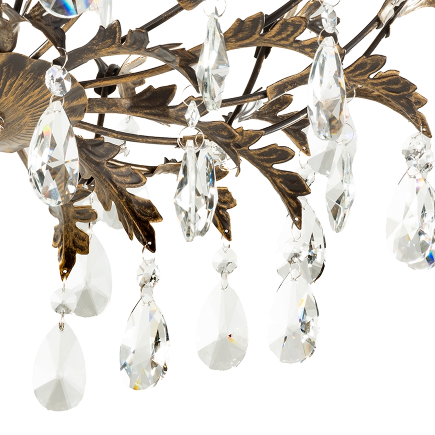 ONLI - Φωτιστικό οροφής TERESA 5xE14/6W/230V μπρονζέ