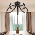 ONLI - Φωτιστικό οροφής SERENA 5xE14/6W/230V μαύρο